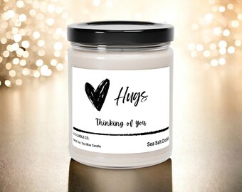 Sympathy Soy Candle Gift: Thinking of You - Vegan Condolence