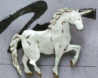Unicorn Enameled Pin