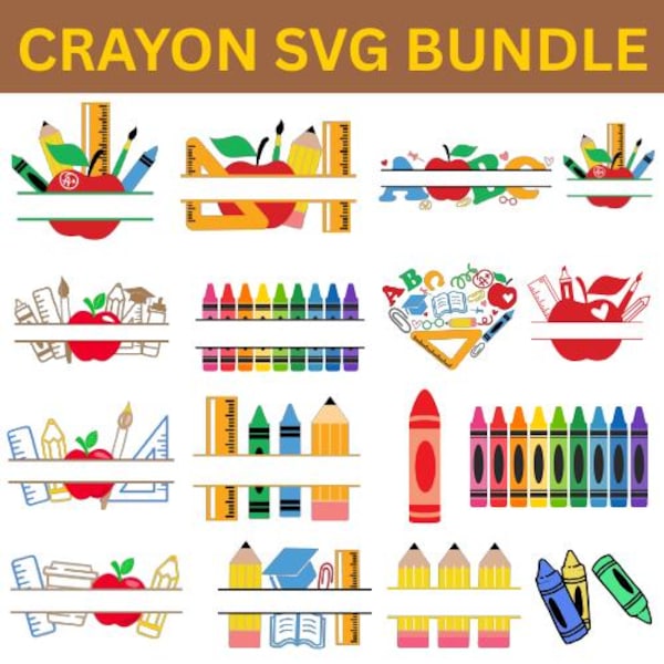 Crayon Alphabet PNG: Doodle Letters, Teacher Gift (Digital Download)