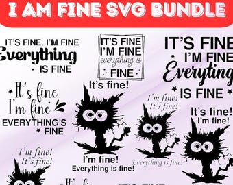 Paquete PNG SVG sarcástico e introvertido (descarga digital)