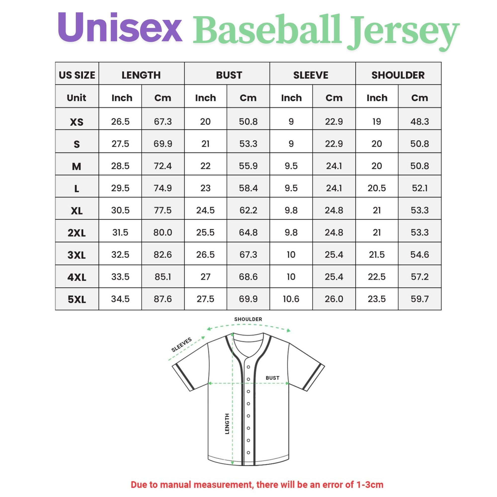Baseball Jersey Shirt