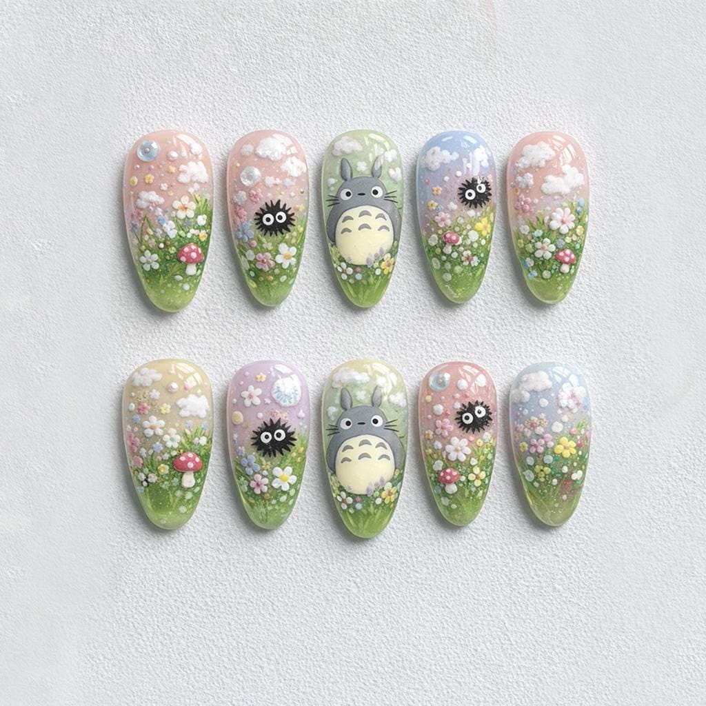 ネイルンページ Anime nails - Etsy 日本