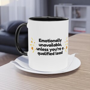 Funny Sales Humour Mug for Coffee Addicts - Perfect Home Office Gift!