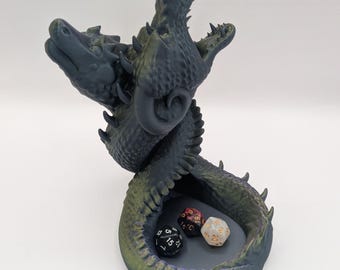 Torre de dados de dragón doble personalizable