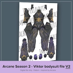 Arcane Season 2 - Viktor inspired bodysuit file | V2
