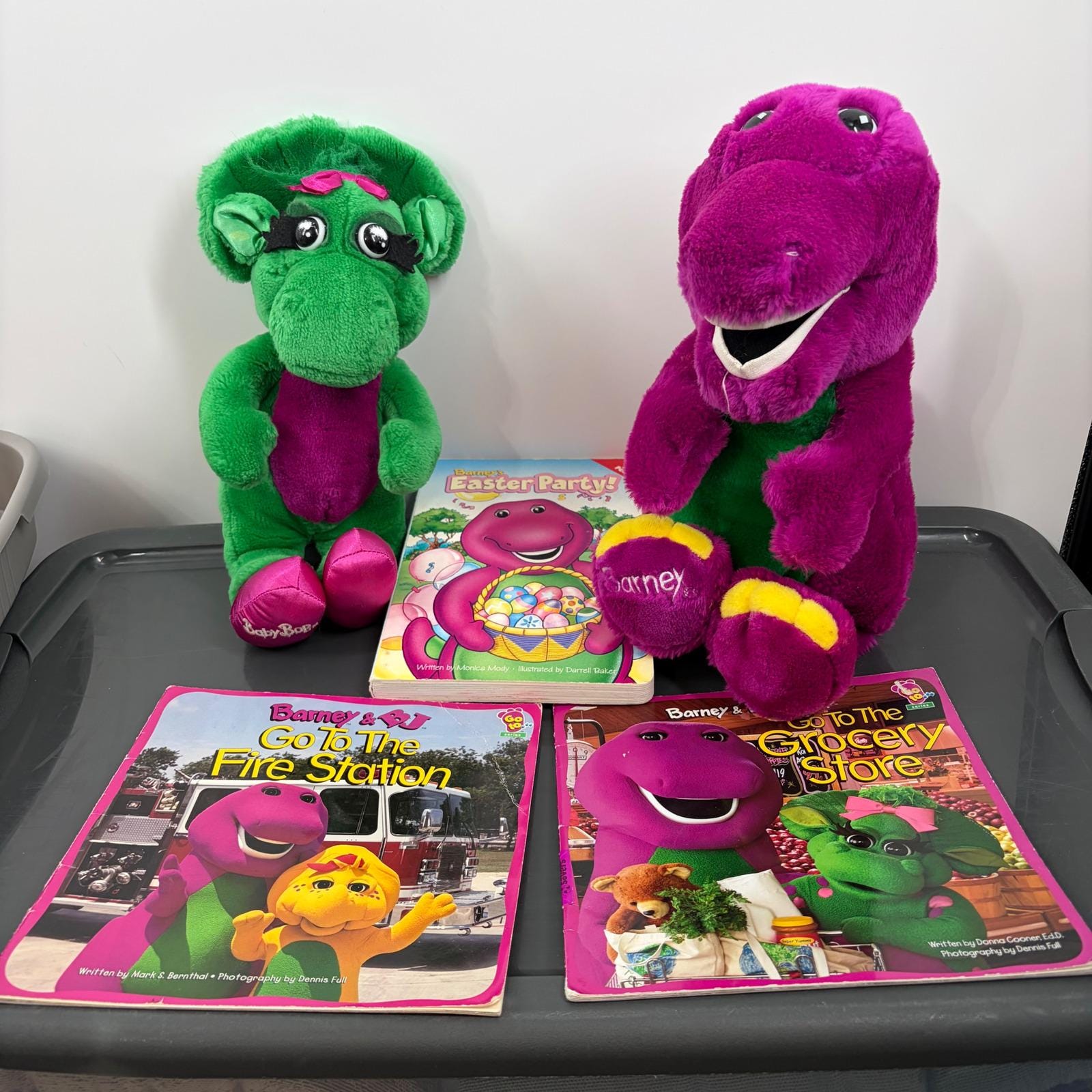 90s Barney Toy - Etsy