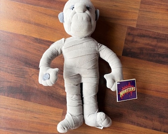 Universal Studios Monsters The Mummy Plush Nanco 2000 Vintage Im-Ho-Tep Toy NWT