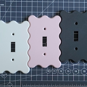 CURVY Modern Light Switch Cover