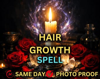 Haar Wachstumszauber - Wiederherstellung, Manifestations Ritual (Same Day Casting)