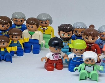 Duplo - Famiglia di 3 generazioni (terapia sistemica, disposizione dei tavoli, costellazioni familiari, casa delle bambole, lavoro con le bambole)