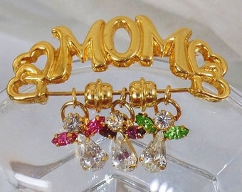 Rhinestone Brooch Jewelry for Women Rhinestone Pin Gold Brooch Easter Brooch Gifts for Her Vintage Brooch Brooches for Women waalaa.