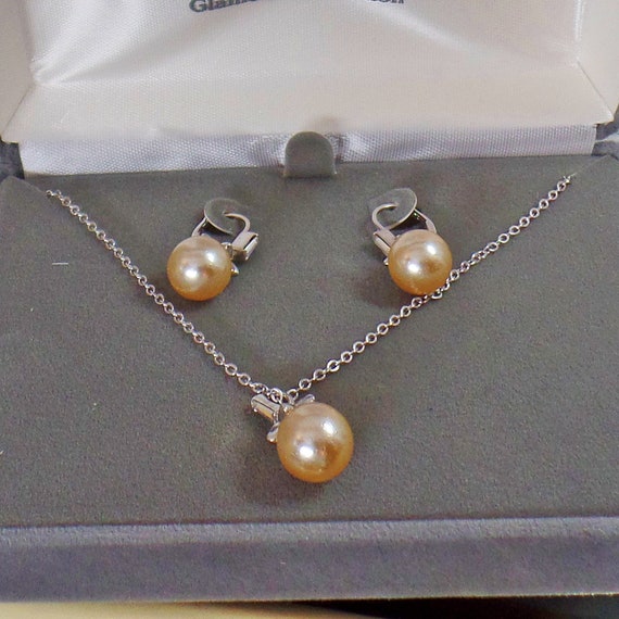 Nolan Miller Necklace. Nolan Miller Earrings. Pea… - image 5