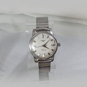 Men's Watch. Longines Watch. Vintage Mens Watch. 1956 All Guard ...