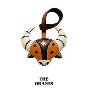 Taurus Zodiac Leather Bag Charm – Prawdziwa skóra | Luksusowy prezent | Opcja złota lub skóry | Luksusowe akcesoria astrologiczne | Miłośnicy astrologii