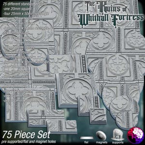 Dark Gothic Wargaming Bases - The Ruins of Whithall Fortress