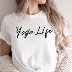 Yoga Life Shirt: Yogi Tee, Meditation Gift