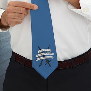Stormlight Archive, Knights Radiant, First Ideal, bookish Necktie, Stormlight Archive gift, Brandon Sanderson, cosmere merch, blacktie