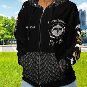 Fourth Wing Violet Sorrengail Cosplay Hoodie, Dragon Rider Flight jacket hooded sweatshirt, Bookish merch