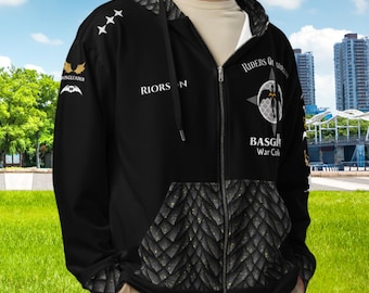 Fourth Wing Xaden Riorson Cosplay Hoodie, Wingleader Flight Jacket hooded sweatshirt, Basgiath Dragon rider