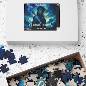 Stormlight archive Kaladin Stormblessed Windrunner Puzzle, Bridge Four Cosmere merch
