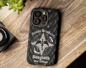 Fourth Wing Dragonscale phone case, basgiath war college Riders quadrant phone cover