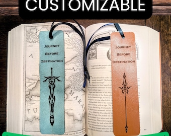 Stormlight Archive Custom Leather Bookmark, Cosmere Merch, Brandon Sanderson fan gift