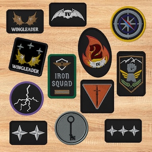 fourth wing embroidered patch, Flight jacket Cosplay Patches, dragon rider wingleader merch, second squad