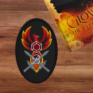 Spark of the Everflame Embroidered Patch, Diem Bellator Phoenix, Licensed Merch