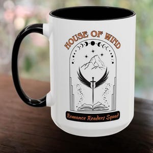 ACOTAR merch, House of Wind Mug, Nesta Mug, A court of silver flames, sarah j maas fans, Smut Readers, book lover gifts, romantasy, velaris
