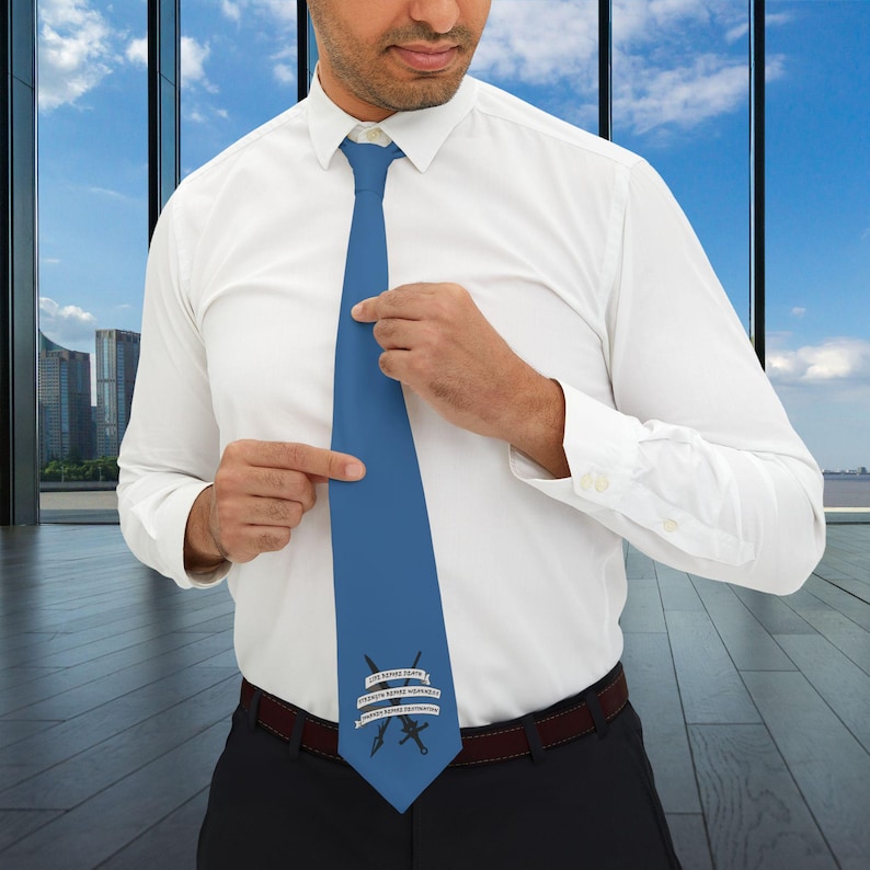 Stormlight Archive, Knights Radiant, First Ideal, bookish Necktie, Stormlight Archive gift, Brandon Sanderson, cosmere merch, blacktie