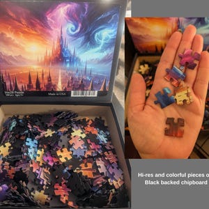 Stormlight Archive Highstorm Vs Everstorm Puzzle, Cosmere Art Merch ...