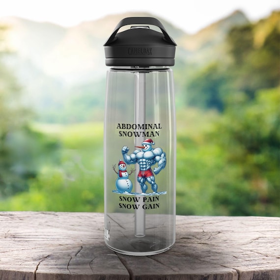 Lustige Wasserflasche, Gym Winter Fitness Trink Neuheit Geschenk, Workout Zubehör