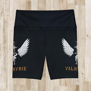 ACOTAR workout shorts, ACOSF valkyrie bike shorts, sarah j maas fan, Nesta archeron, ACOTAR merch, bookish training gear, fantasy reader