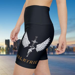 ACOTAR workout shorts, ACOSF valkyrie bike shorts, sarah j maas fan, Nesta archeron, ACOTAR merch, bookish training gear, fantasy reader