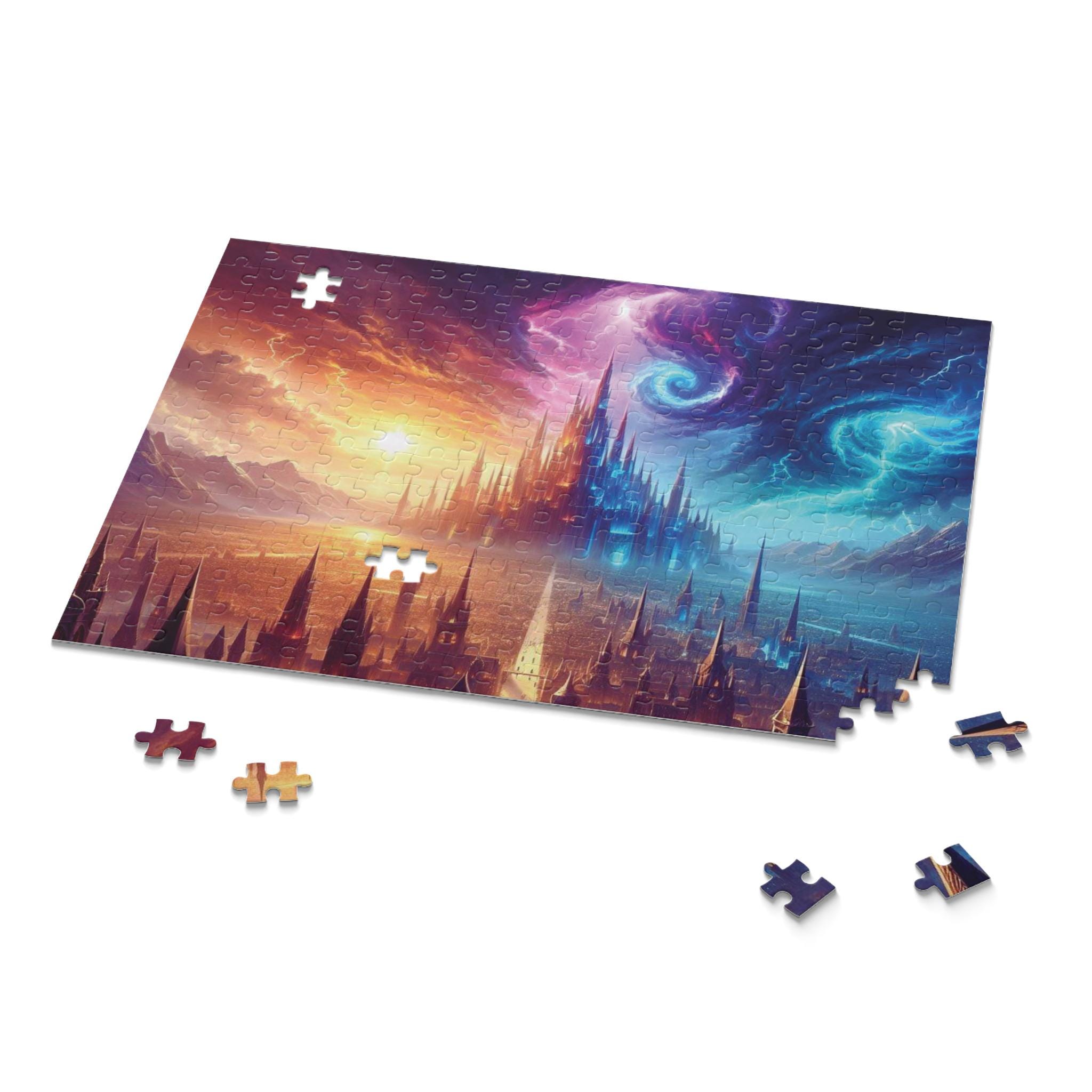Stormlight Archive Highstorm Vs Everstorm Puzzle, Cosmere Art Merch ...
