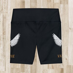 ACOTAR workout shorts, ACOSF valkyrie bike shorts, sarah j maas fan, Nesta archeron, ACOTAR merch, bookish training gear, fantasy reader