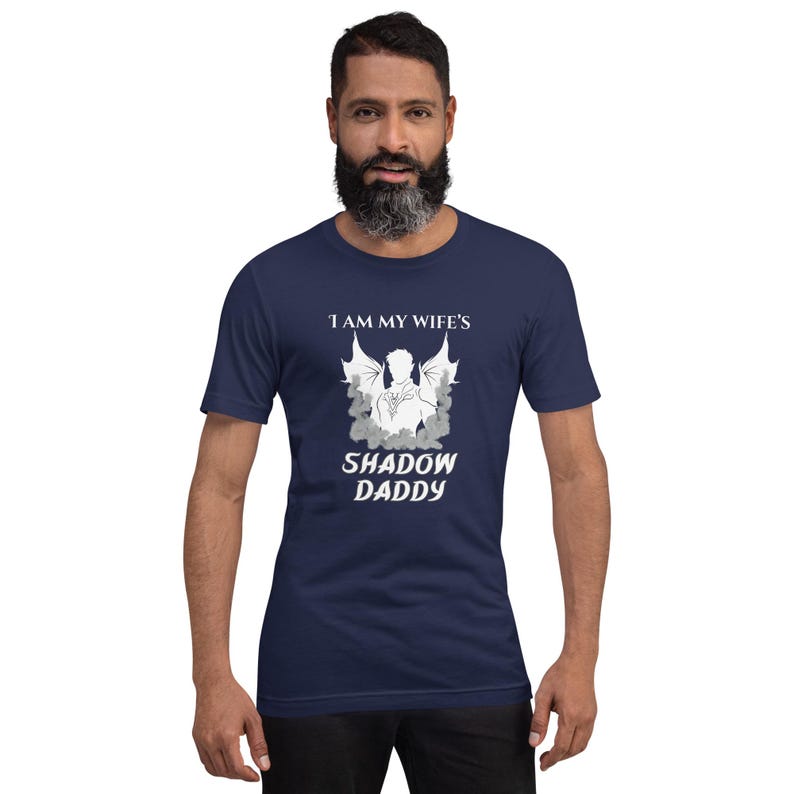 Shadow Daddy shirt, Book shirt for Husband, Fantasy Romance Tee, Fae Lord Warrior t-shirt, book lover gift, Romantasy Booktok gift