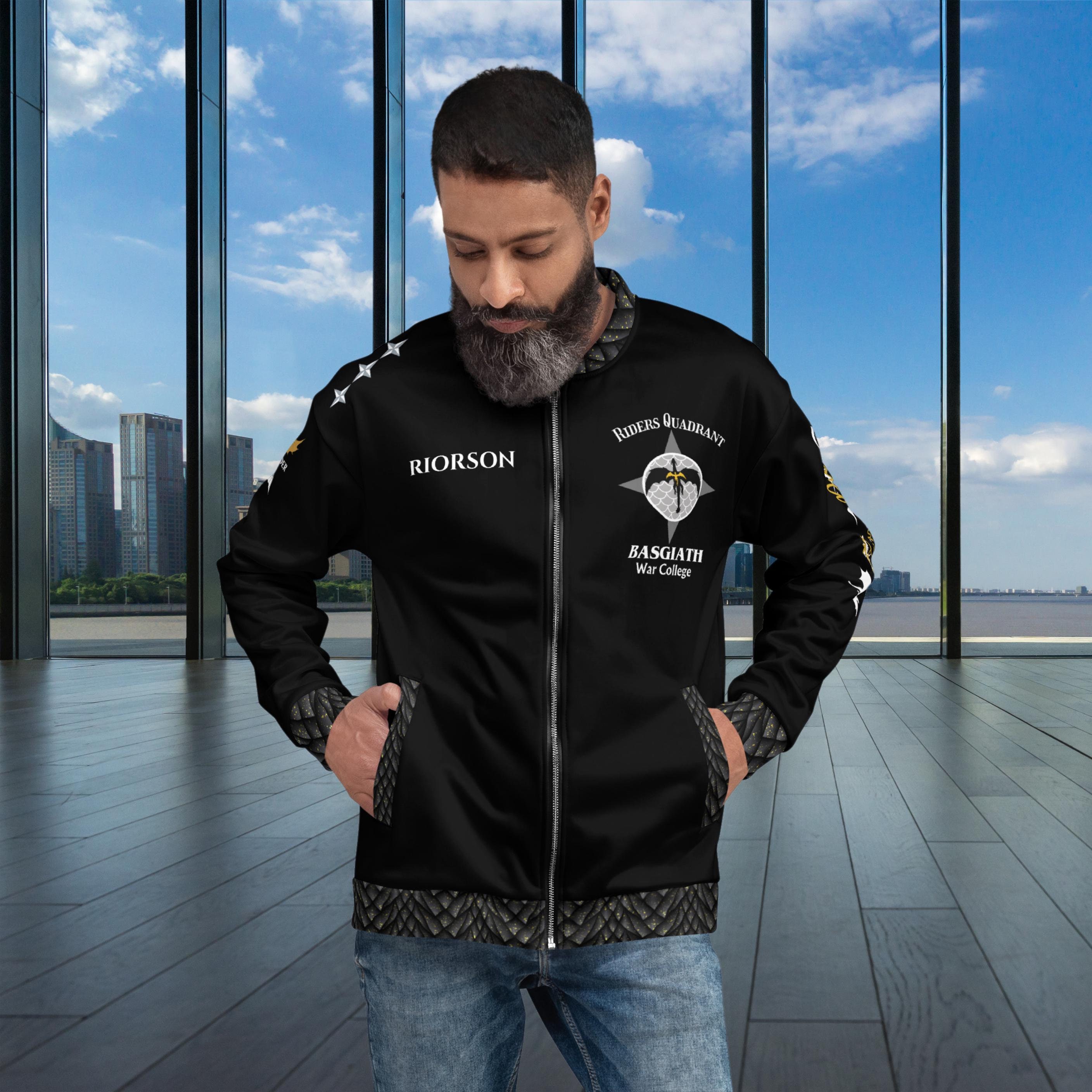 Fourth Wing Xaden Riorson Flight Jacket, Wingleader Cosplay