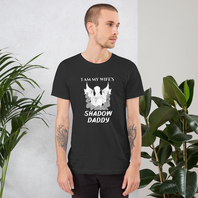 Shadow Daddy shirt, Book shirt for Husband, Fantasy Romance Tee, Fae Lord Warrior t-shirt, book lover gift, Romantasy Booktok gift