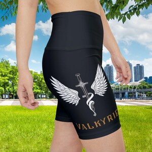 ACOTAR workout shorts, ACOSF valkyrie bike shorts, sarah j maas fan, Nesta archeron, ACOTAR merch, bookish training gear, fantasy reader