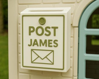 Custom Mini Mailbox: A Fun Addition to Any Kid's Room/outdoor playhouse/indoor playhouse
