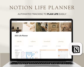 Ultimate Notion Planner Notion Template Notion Planner Notion Life Planner Aesthetic Notion Planner Minimal Planner Life Planner
