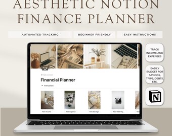 Notion Template Personal Finance Tracker Budget Tracker Income Expense Tracker Business Notion Template Notion Finance Tracker Money Tracker