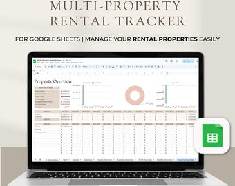 Rental Property Tracker: Multi-Property Spreadsheet (Google Sheets)
