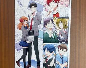 Gekkan Shoujo Nozaki-Kun (GSNK) - Art Print