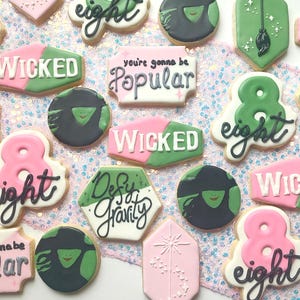 Wicked Royal Icing Decorated Sugar Cookies