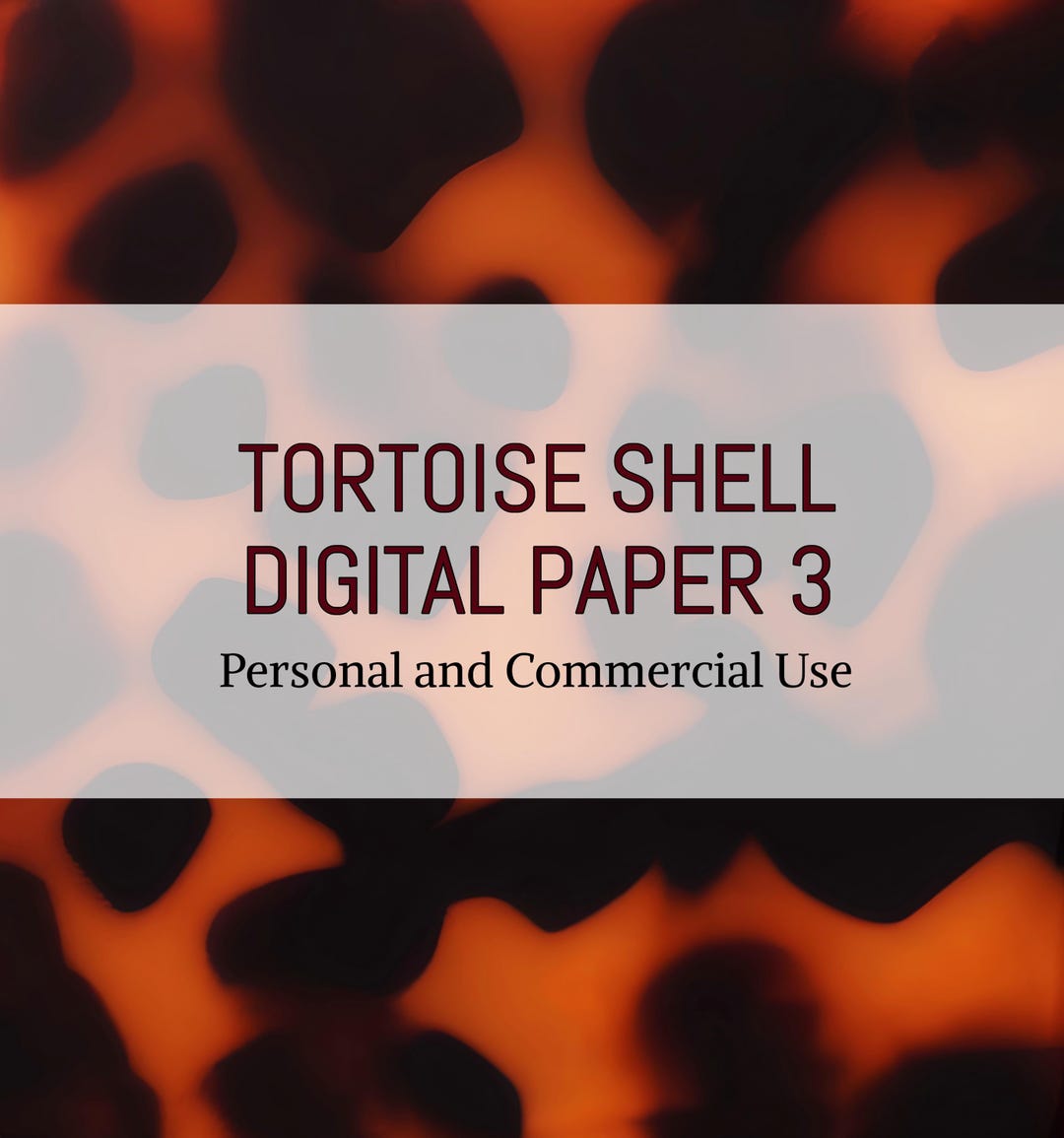 Tortoise Shell Digital Paper 3, Digital Download - Etsy