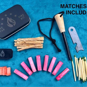 Camping Fire Kit with Ferro Rod