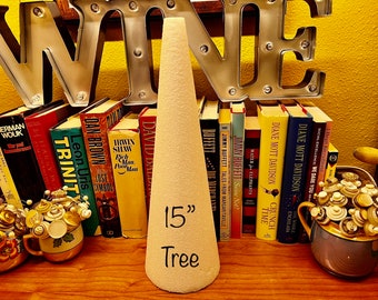 Sapin de Noël personnalisé de 15 po. ~ Cadeau de Noël ~ Décoration de Noël ~ Cadeau de pendaison de crémaillère - Cadeau pour elle - Cadeau pour femme - Art du bouton