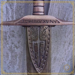 Riptide STL File — Percy Jackson Movie Screen-Accurate Sword Prop | 3D Printable Cosplay Instant Download